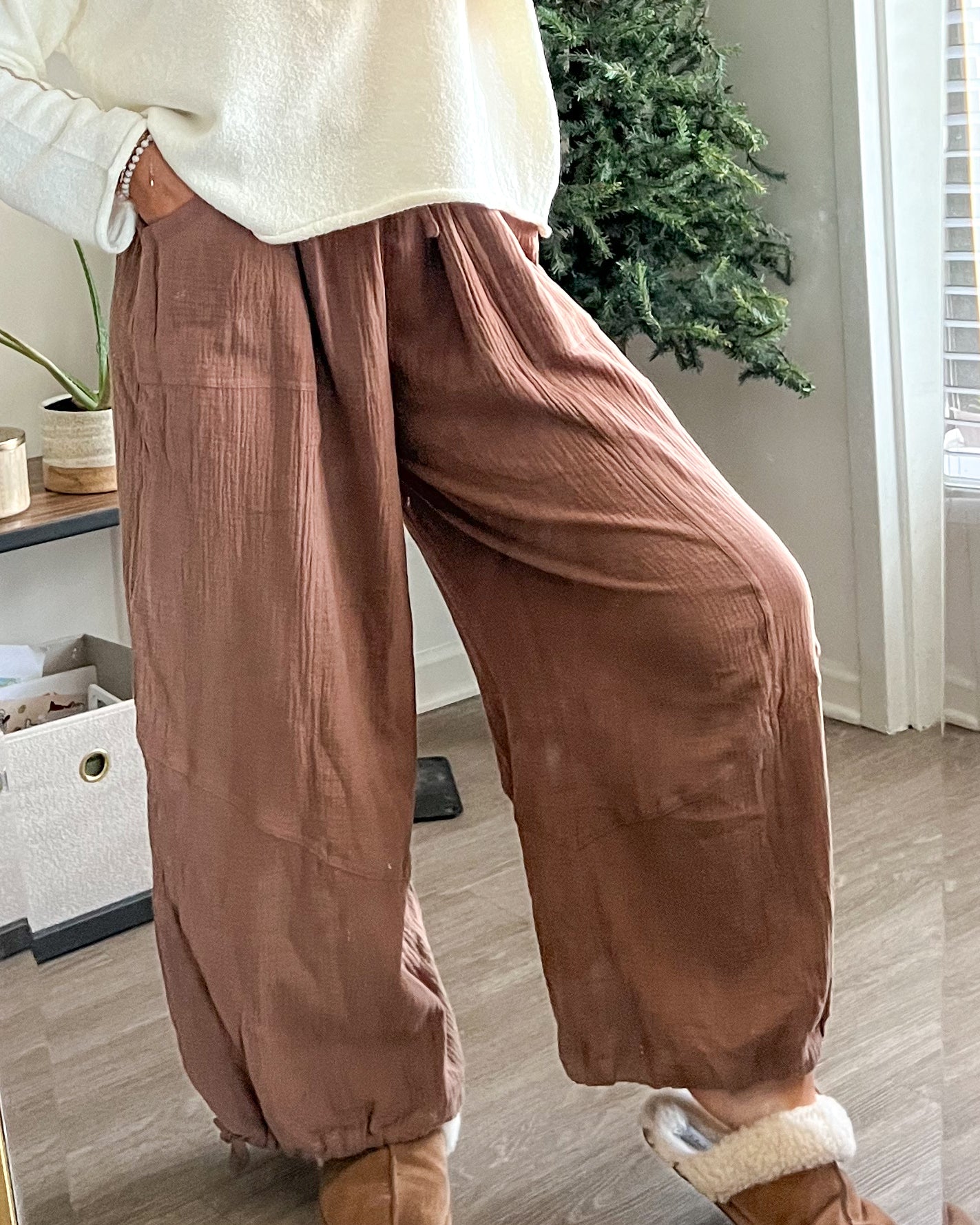 Latte Jogger Pants