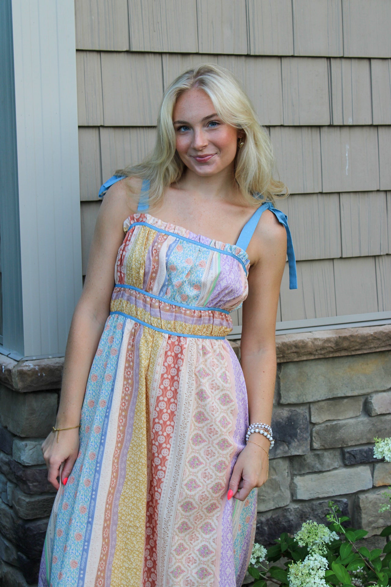 Loved By Him Tiered Dress