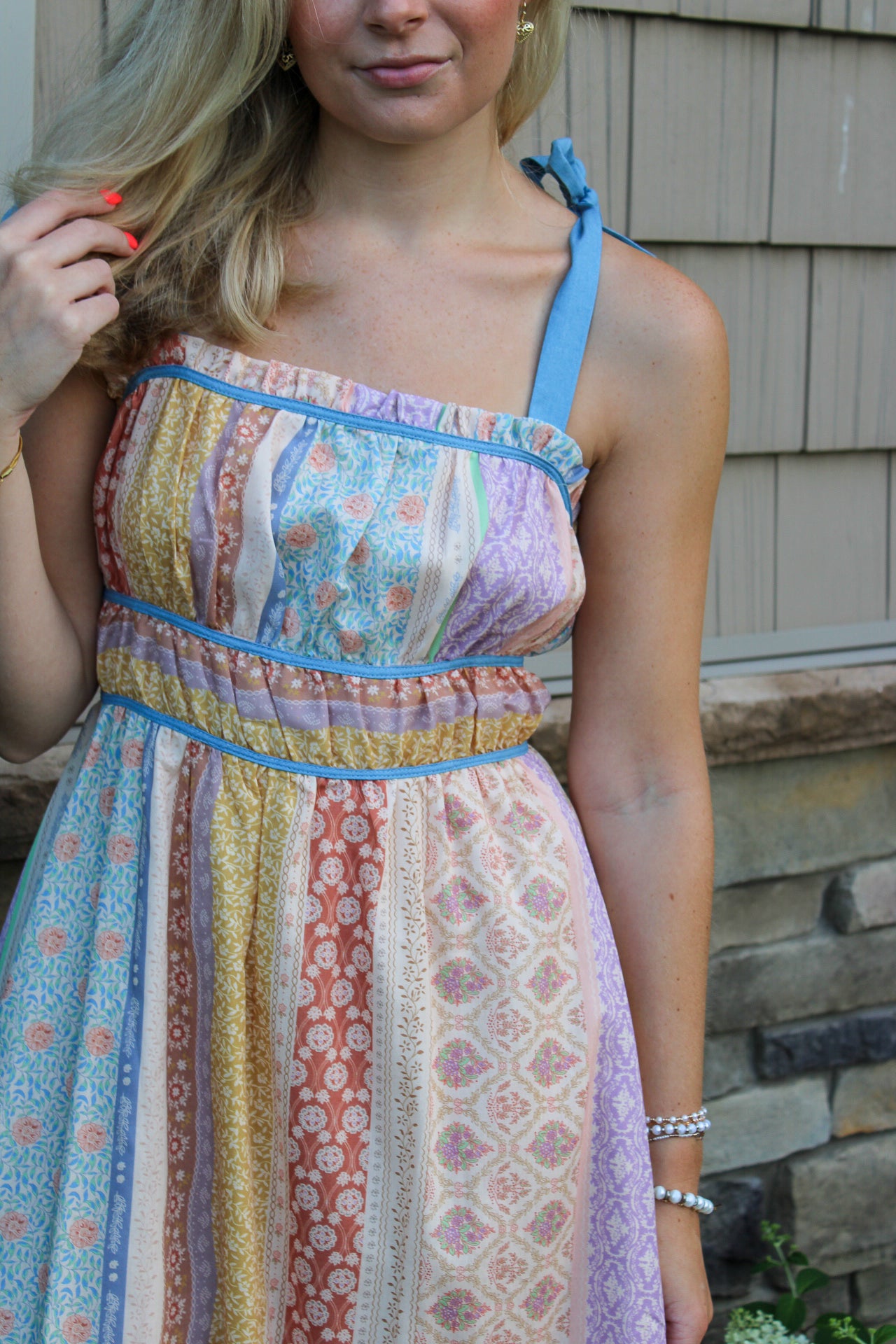 Loved By Him Tiered Dress