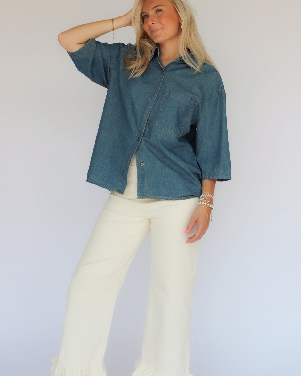 Daisy Ruffle Pants
