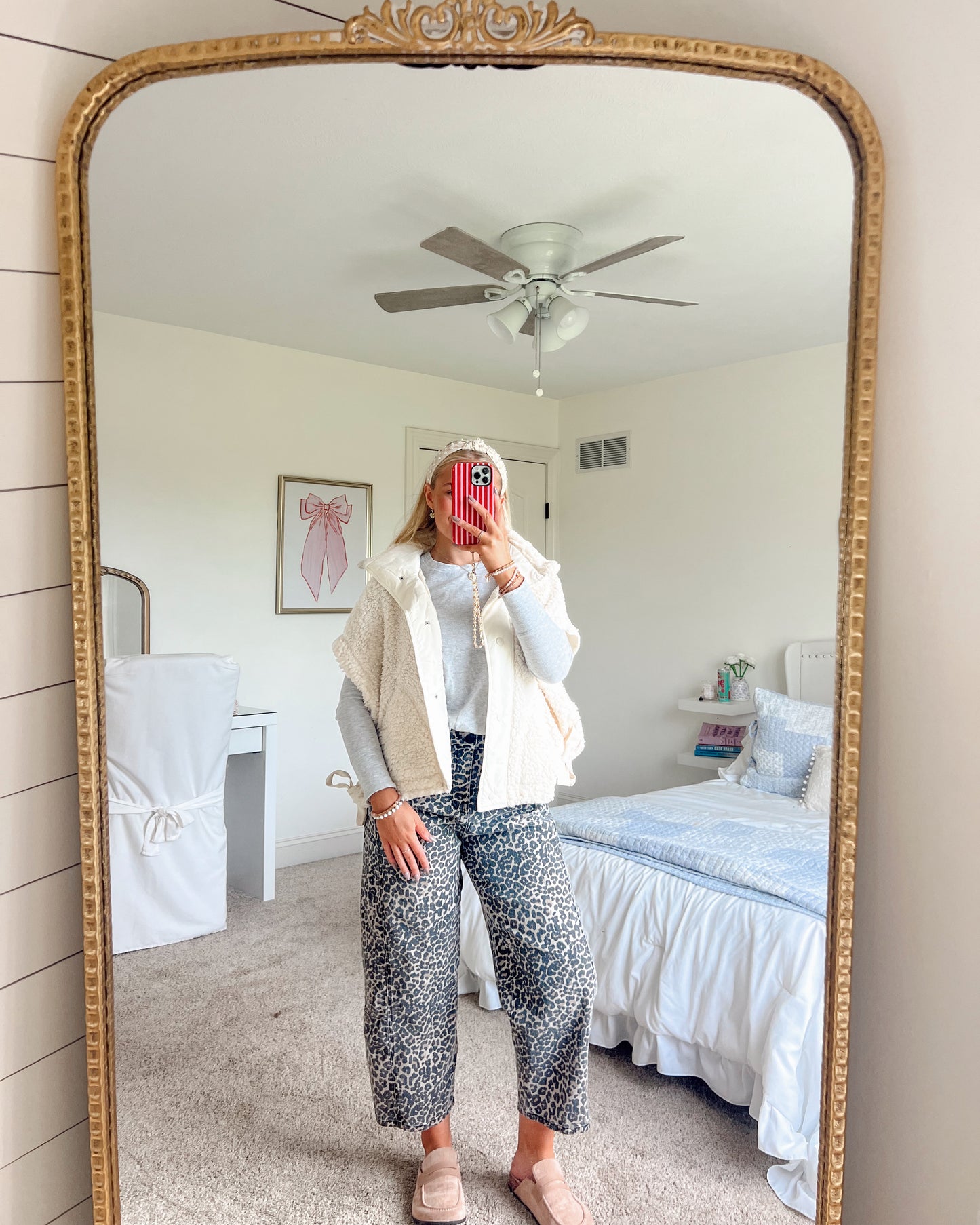Ivory Sherpa Vest