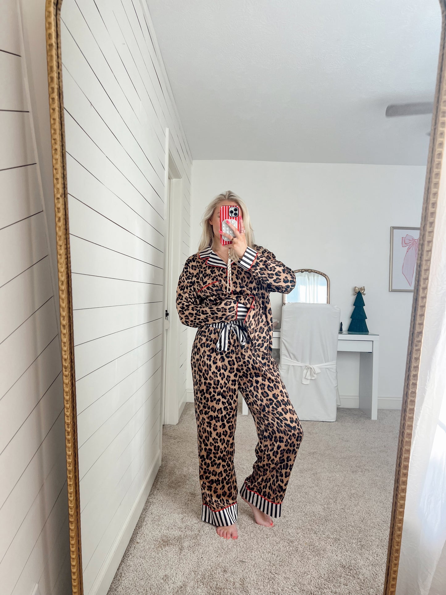 Slone Satin PJ Set