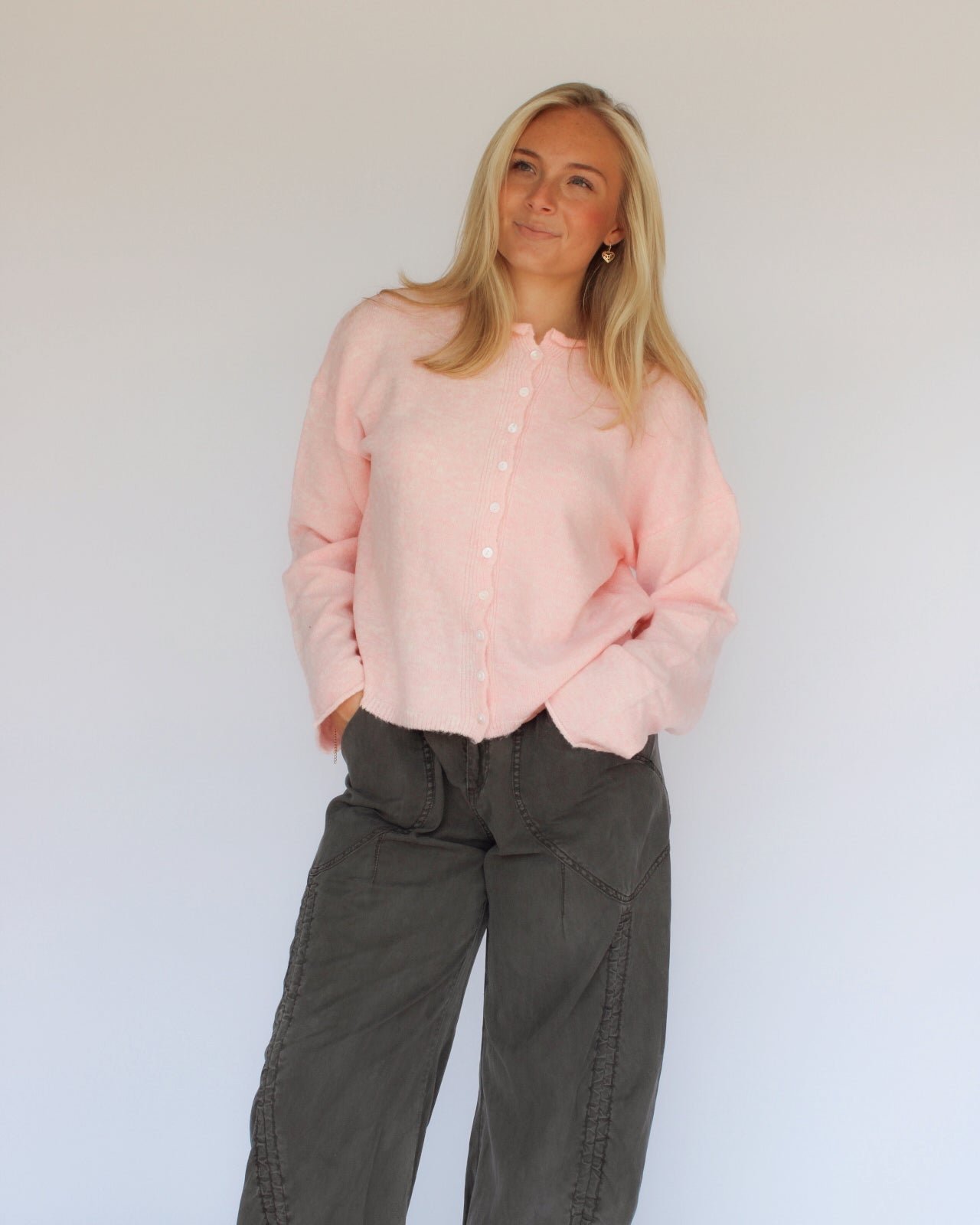 Sherbet Lightweight Cardigan