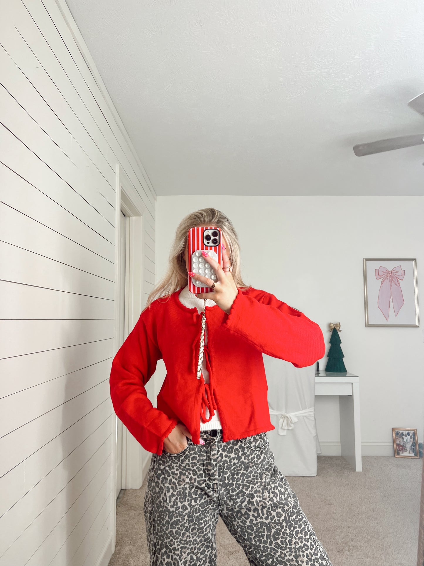 Poppy Tie Front Cardigan