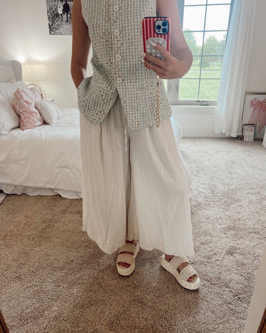 Resort Linen Pants