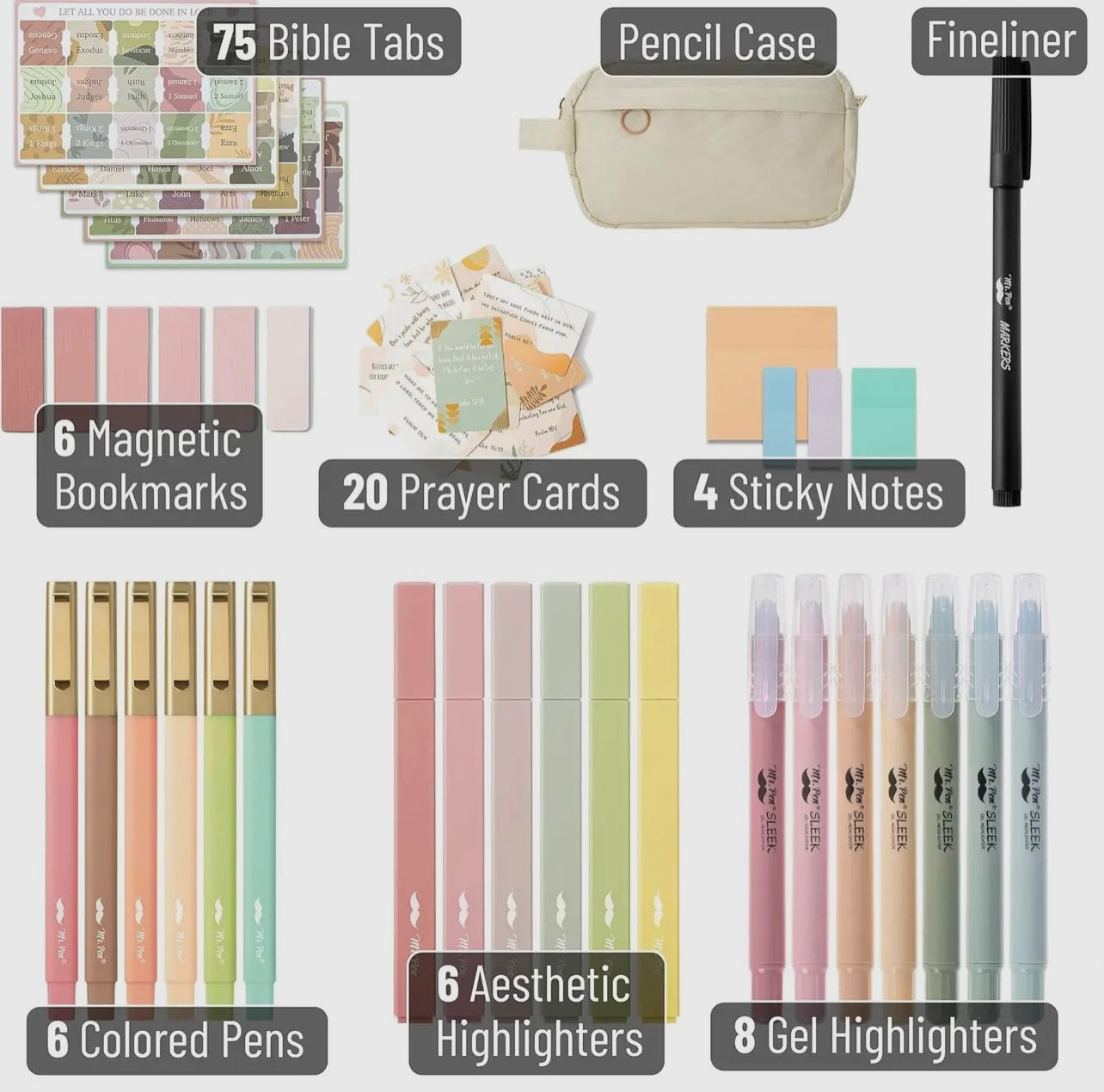 Mr. Pen Bible Journaling Kit