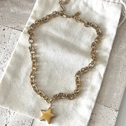 Bold Statement Star Necklace