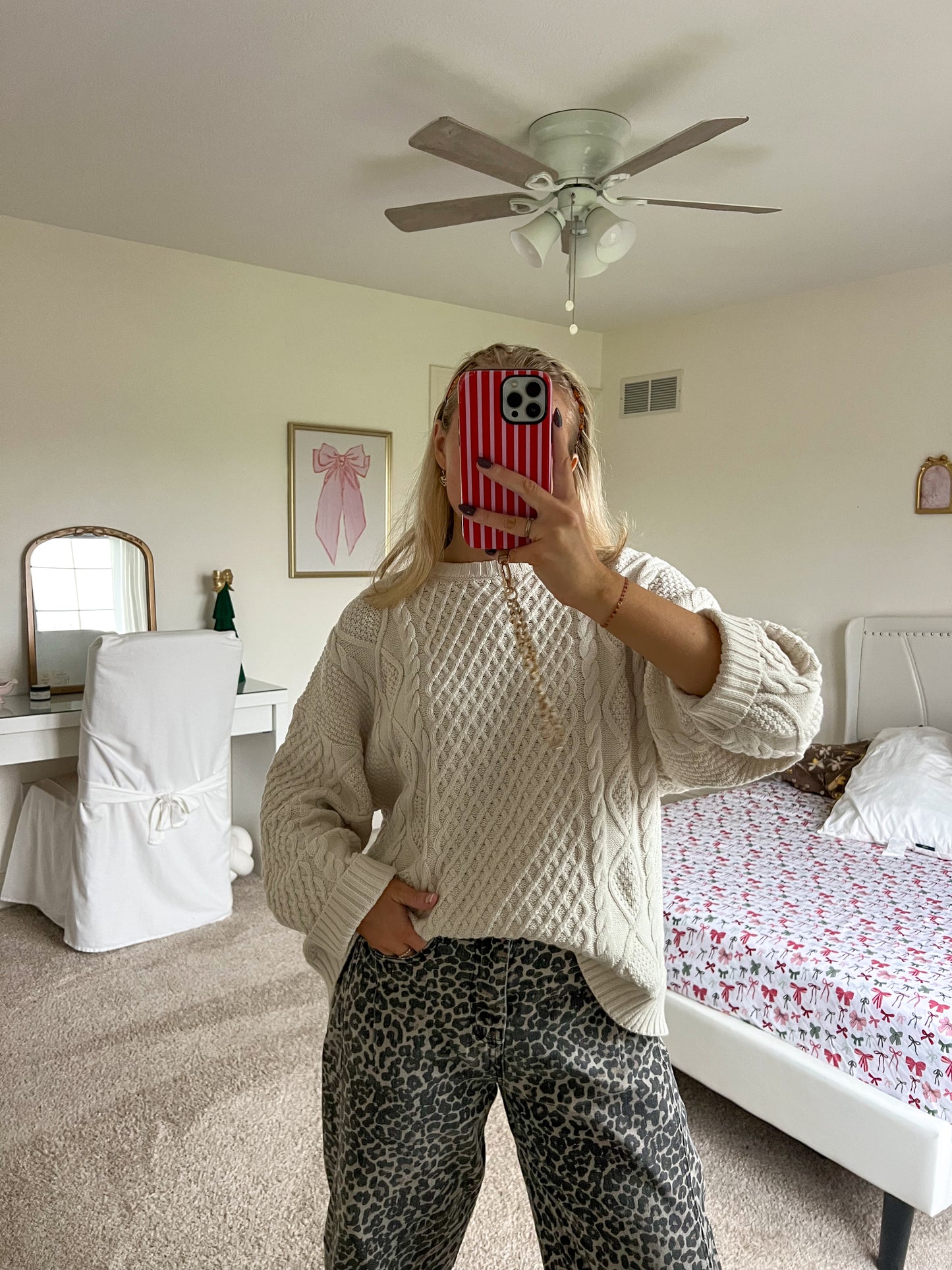 Sadie Cable Knitted Top