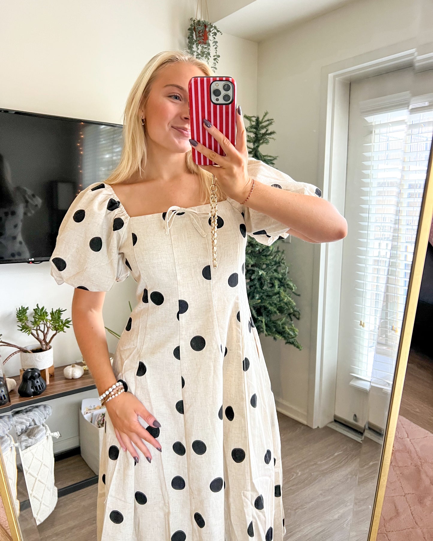 Pretty in Polka Dots Dress