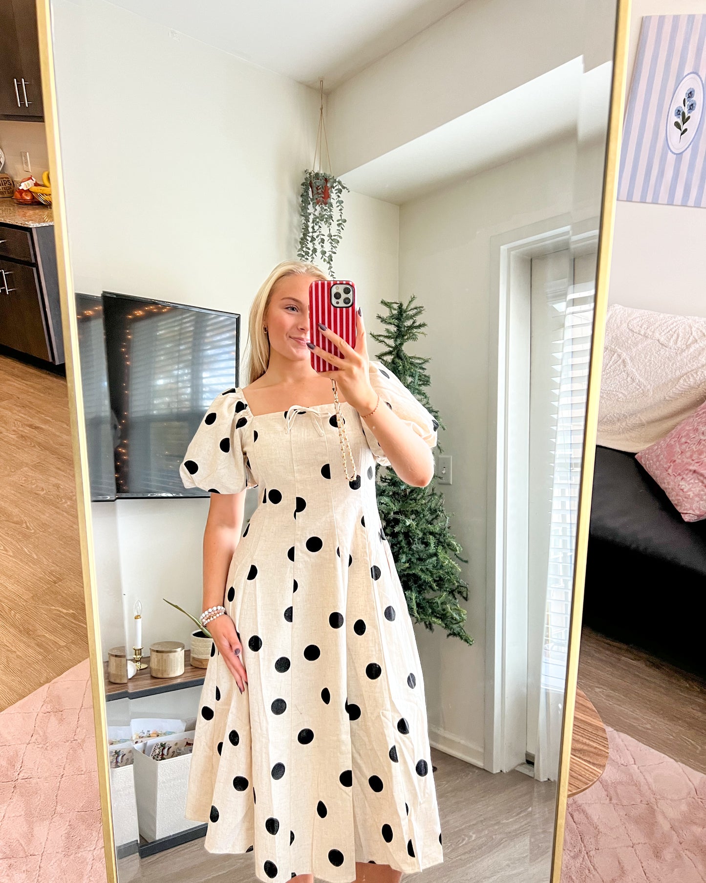Pretty in Polka Dots Dress