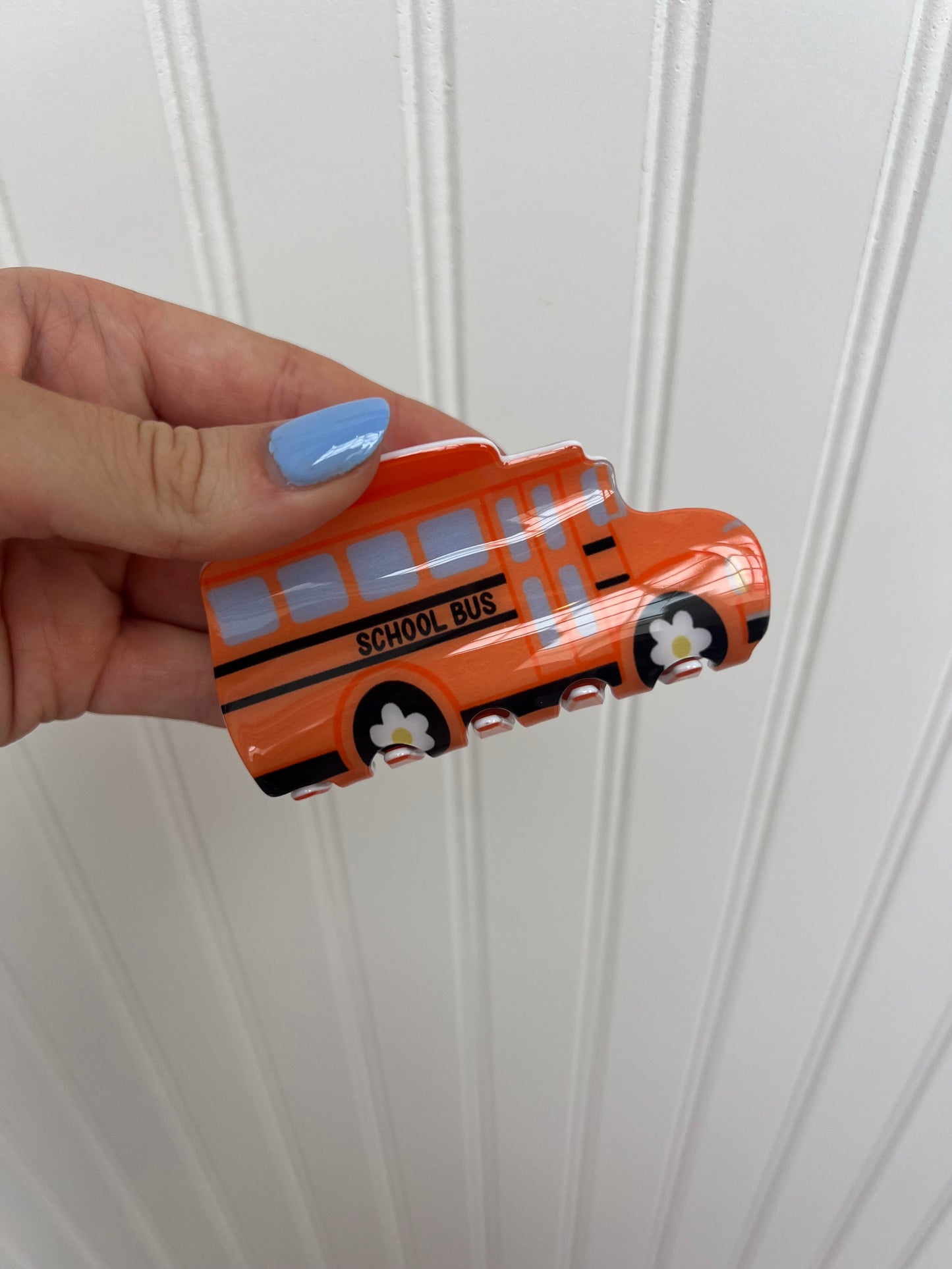 School Bus Claw Clip