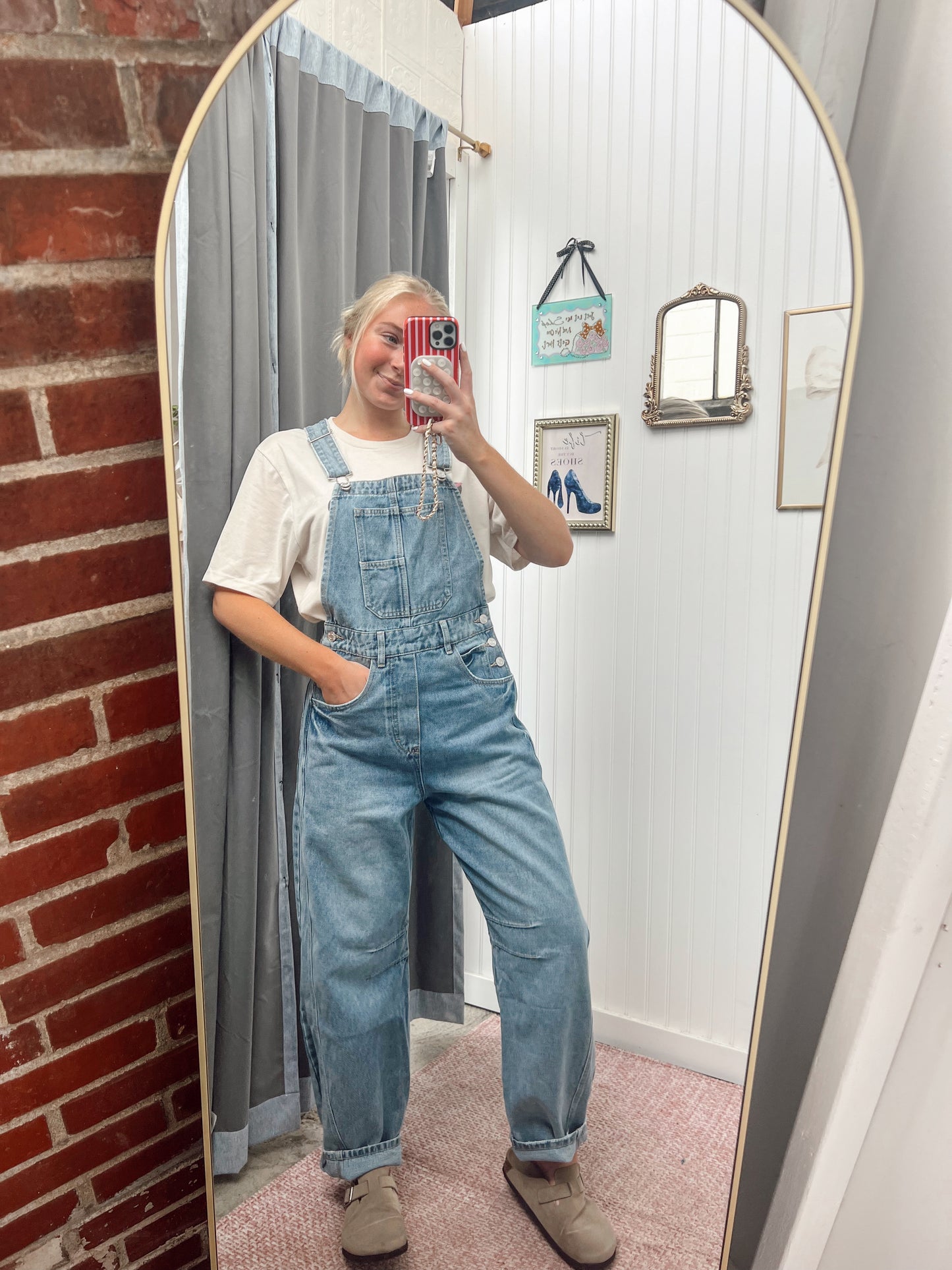 Lovely Barrel Overalls
