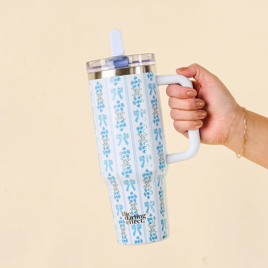 Oh So Fancy Blue Tumbler