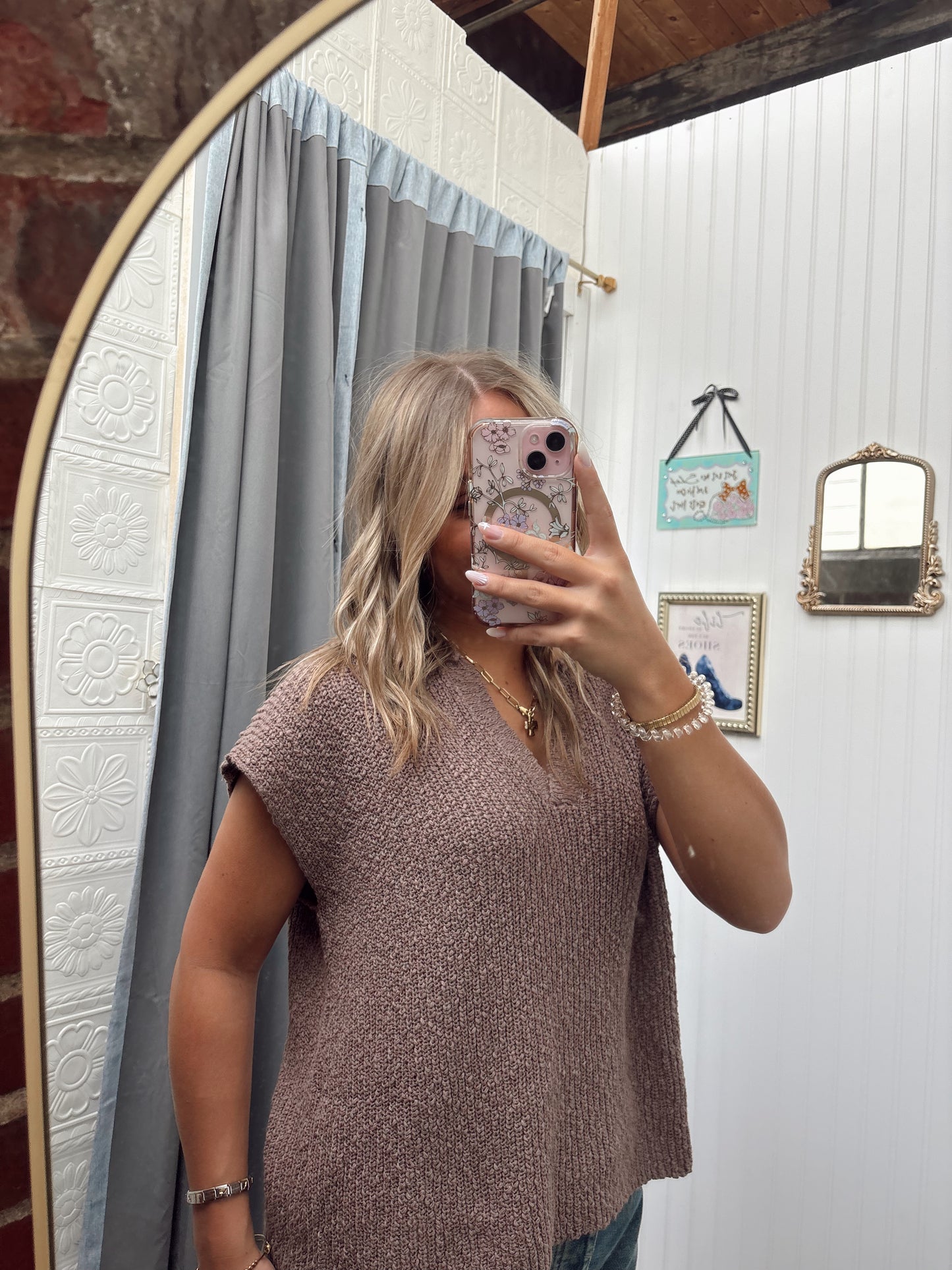 Mocha Musse Sweater Top