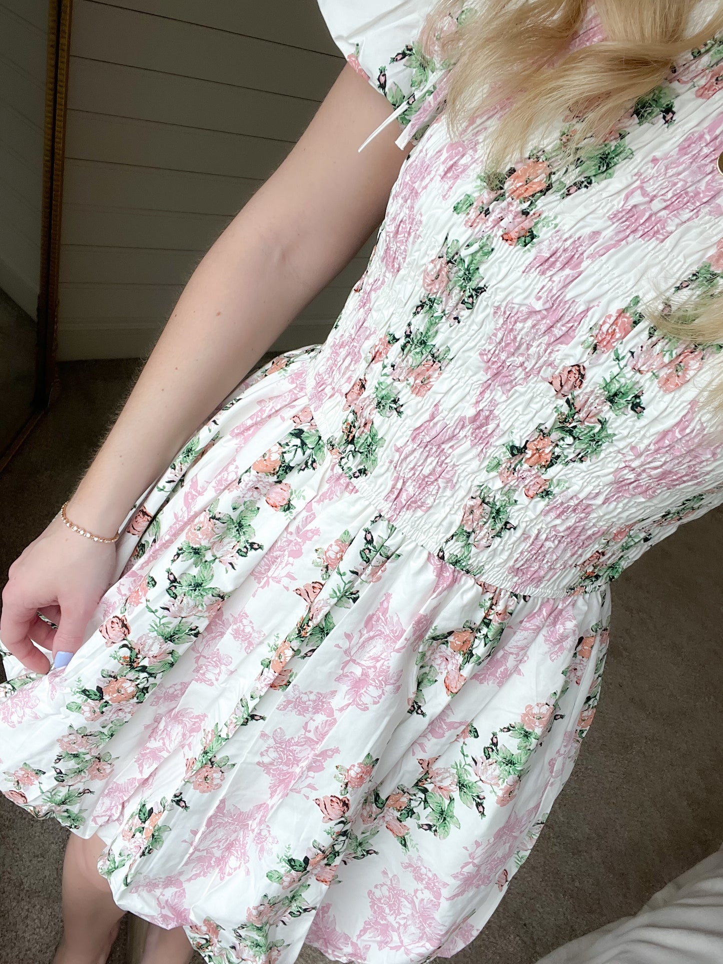 Garden Party Smocked Dress