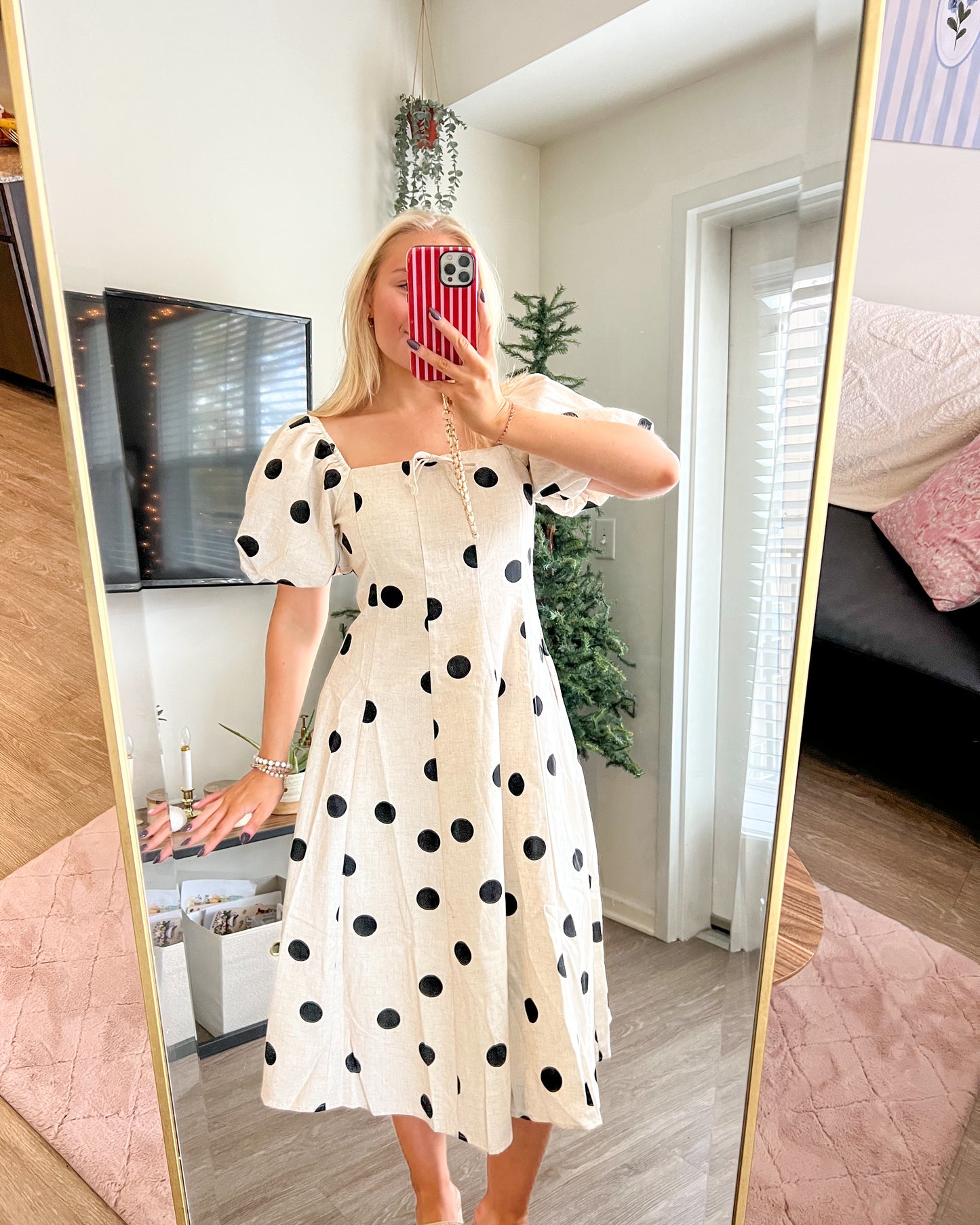 Pretty in Polka Dots Dress