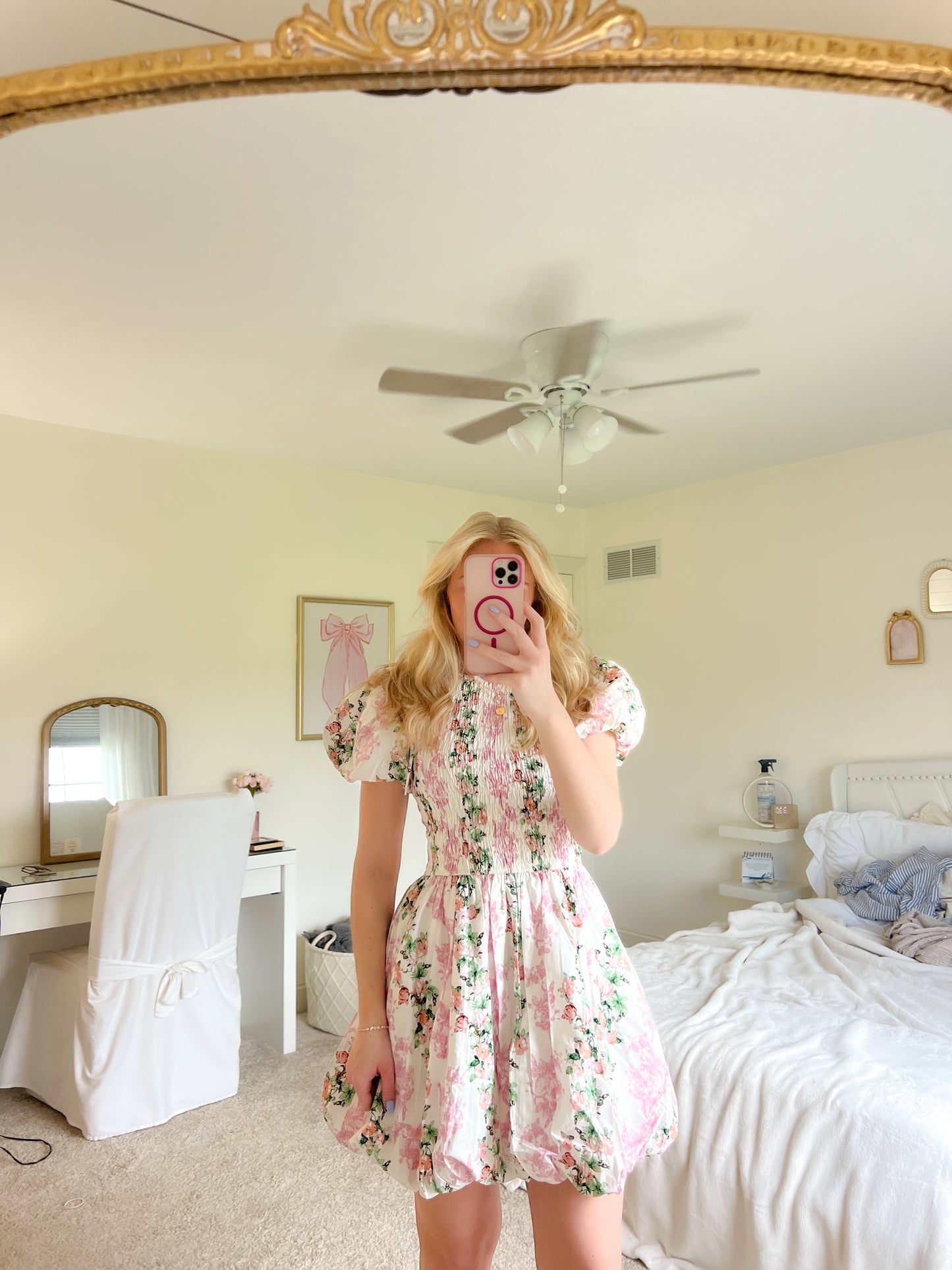 Garden Party Smocked Dress