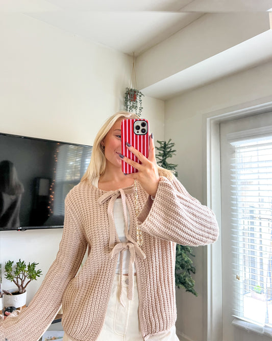 Bow Tie Cardigan