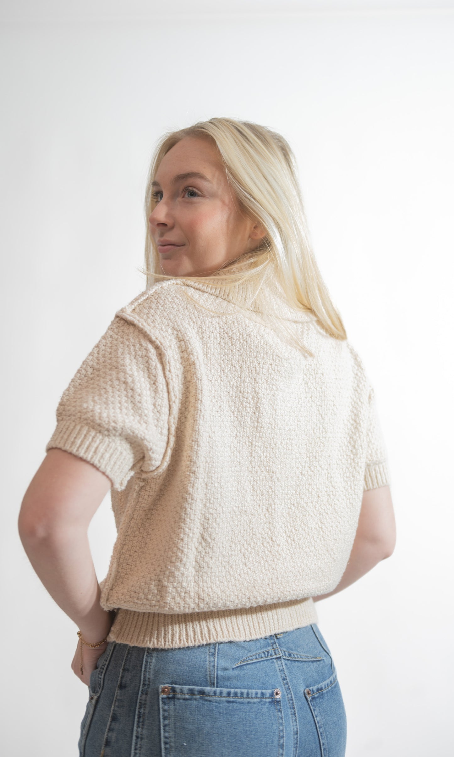 Ashlynn Collared Sweater