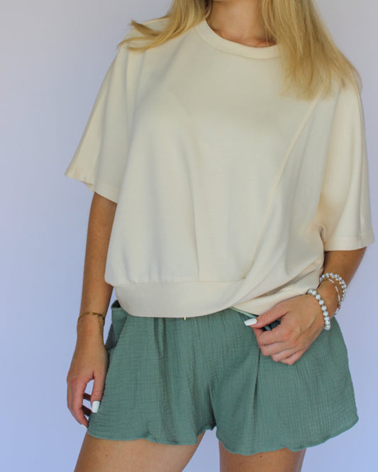 Neutral Knotted Top