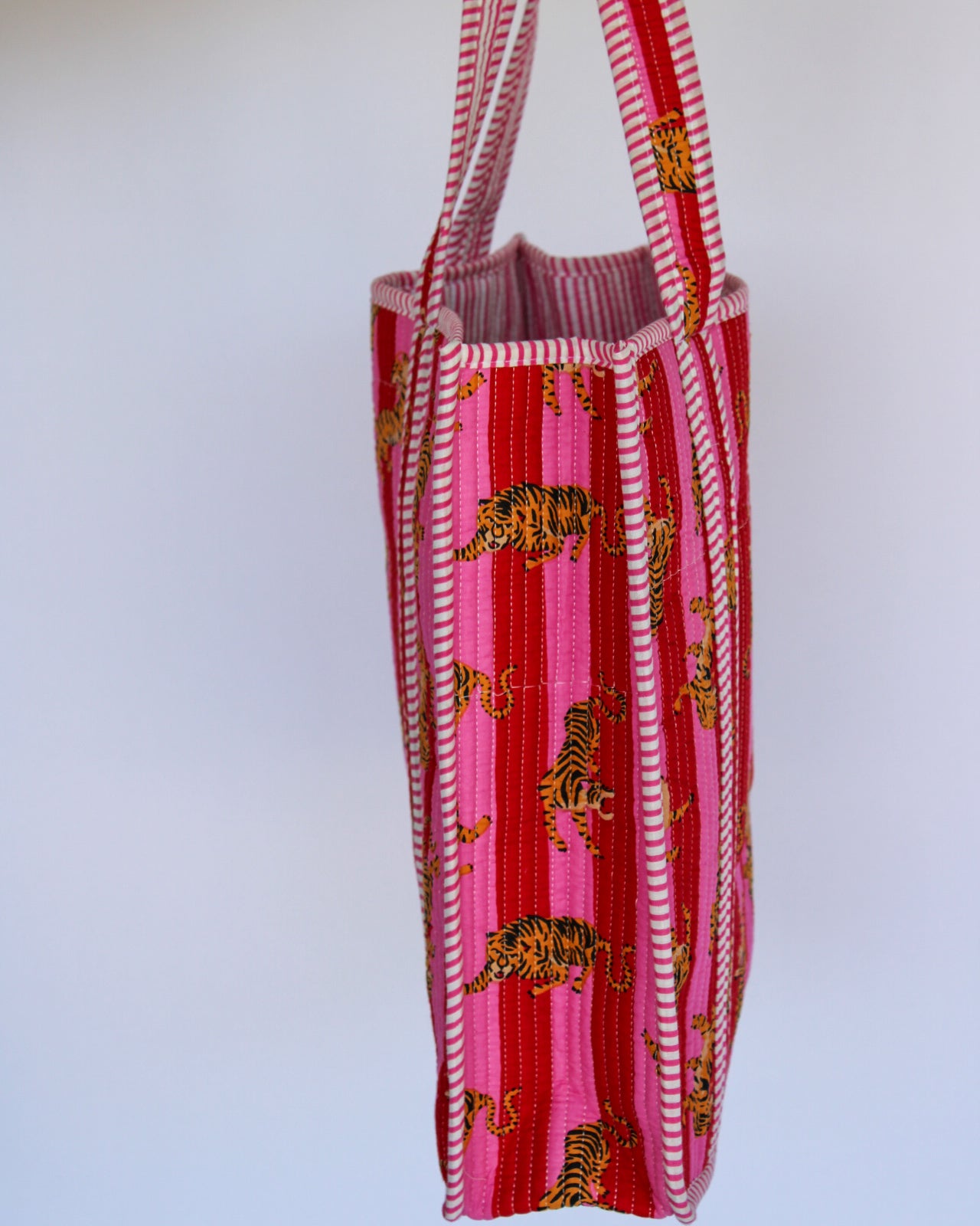 Tiger Lily Quilted Bag