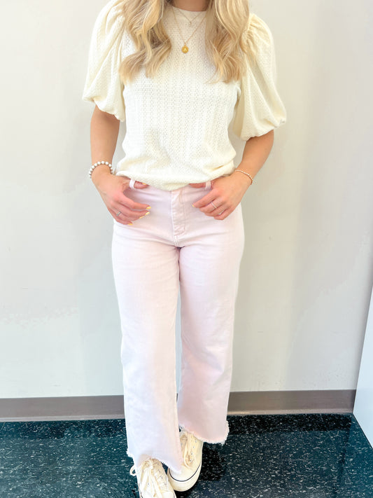 Strawberry Denim Jeans