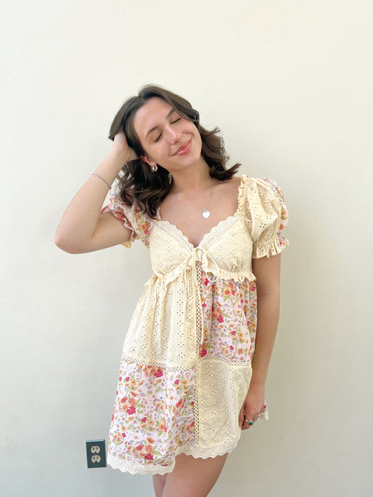 Floral Boho Mini Dress