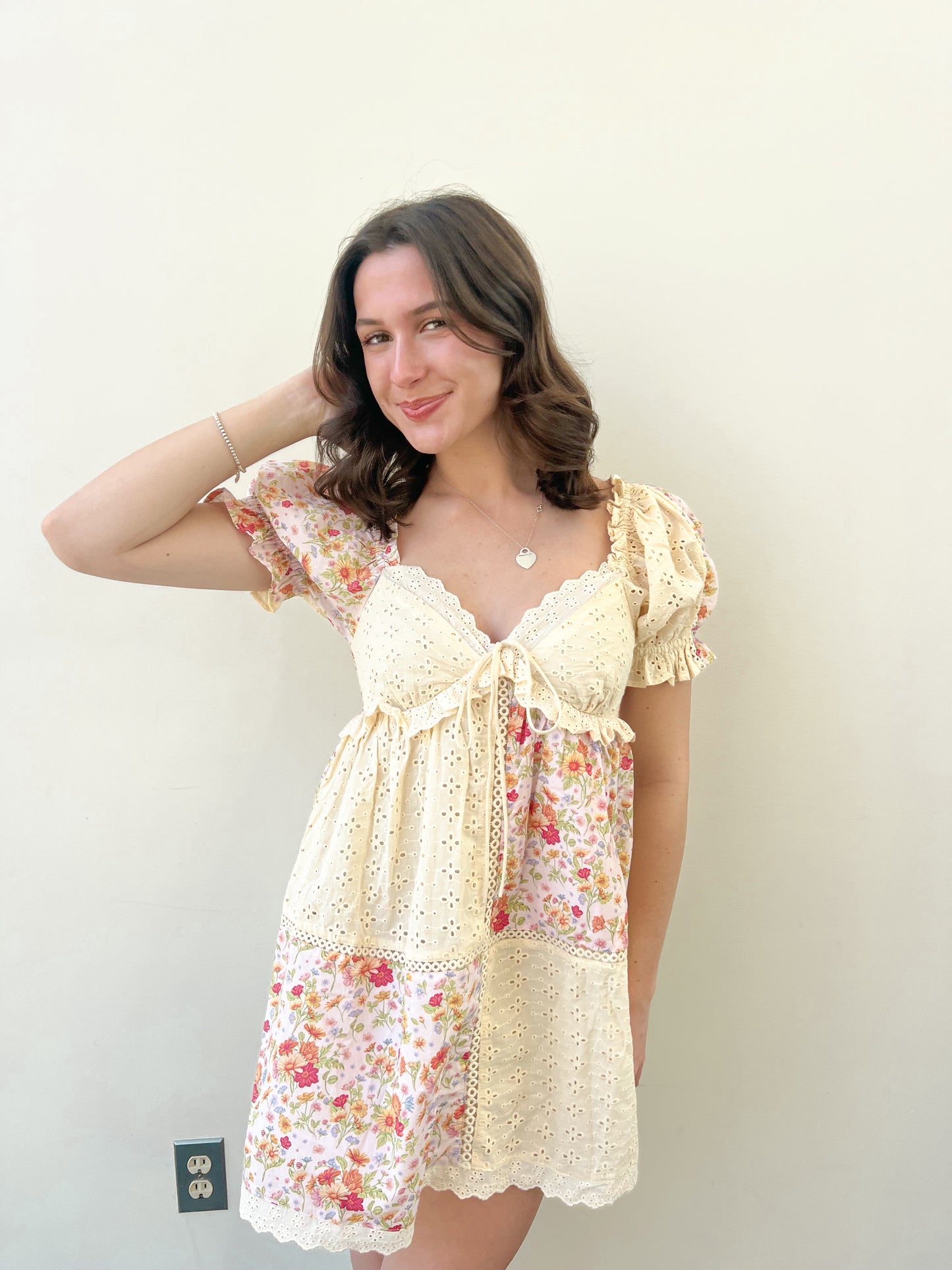 Floral Boho Mini Dress
