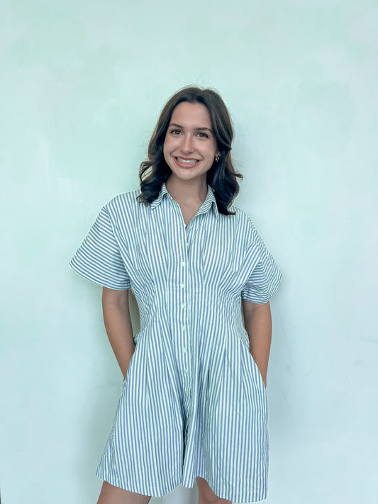 Coastal Striped Dress