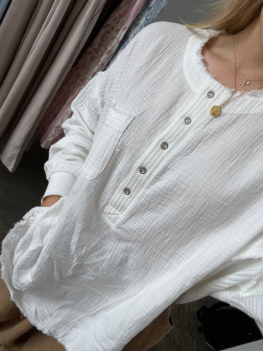 January Gauze Long Sleeve