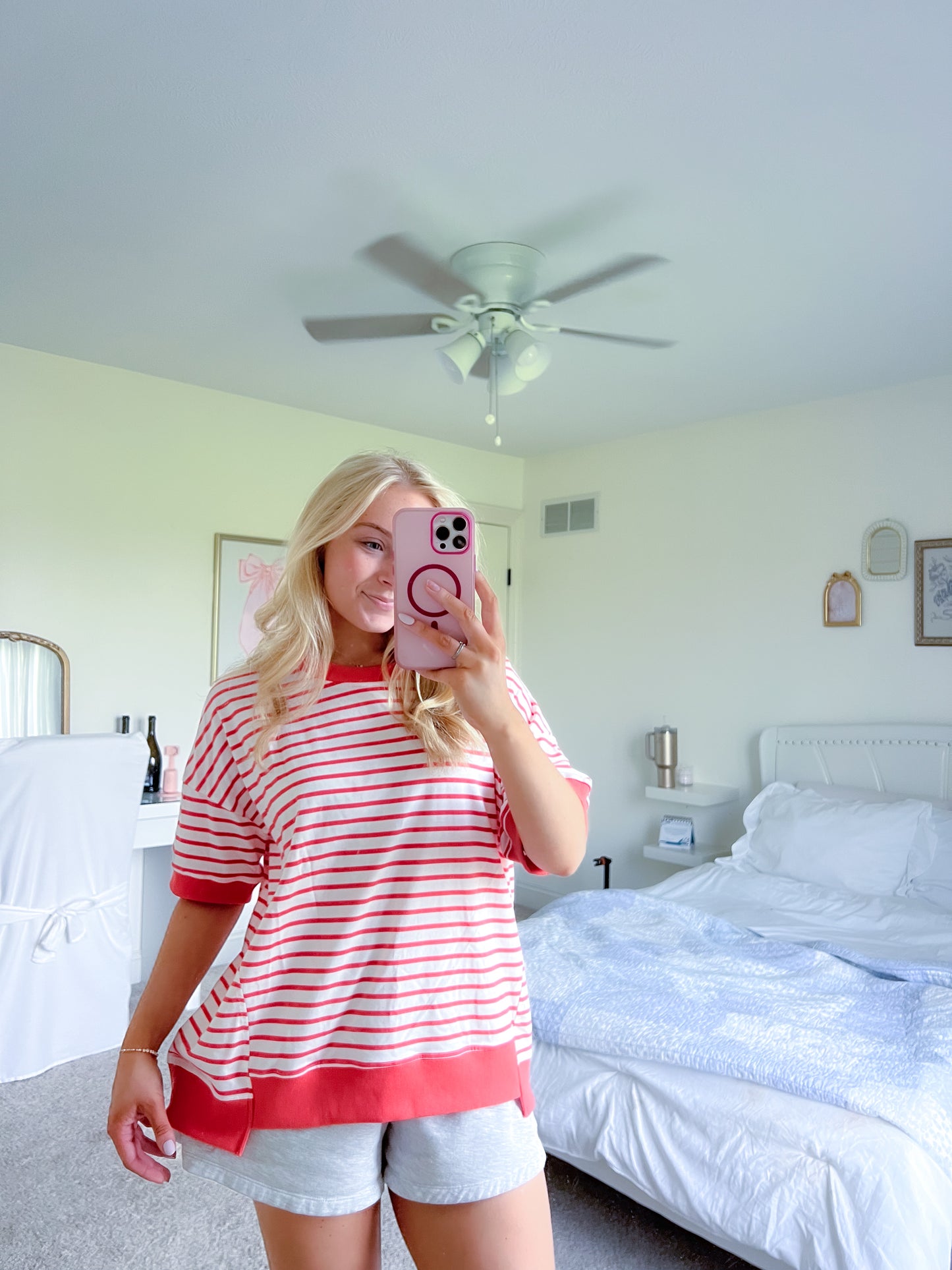 Sundaze Coral Top