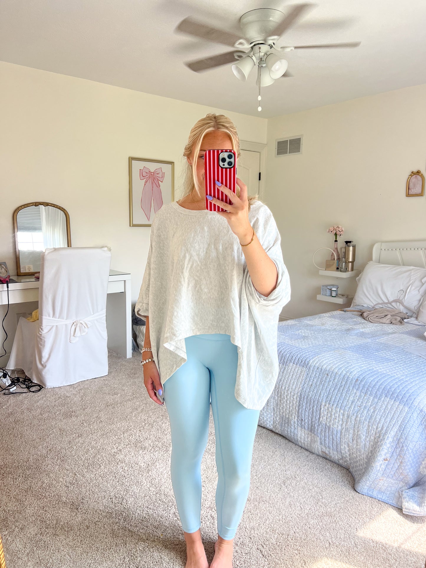 Grey Lazy Day Top