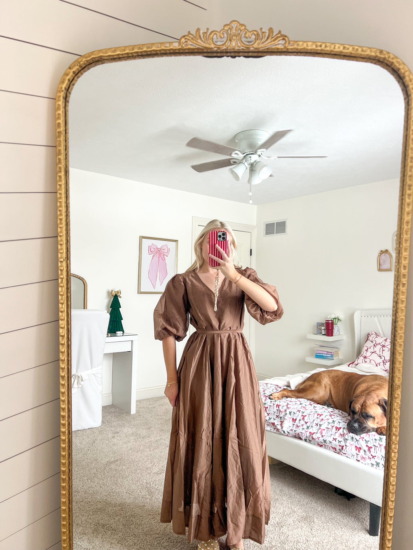 Christmas Eve Tencel Dress