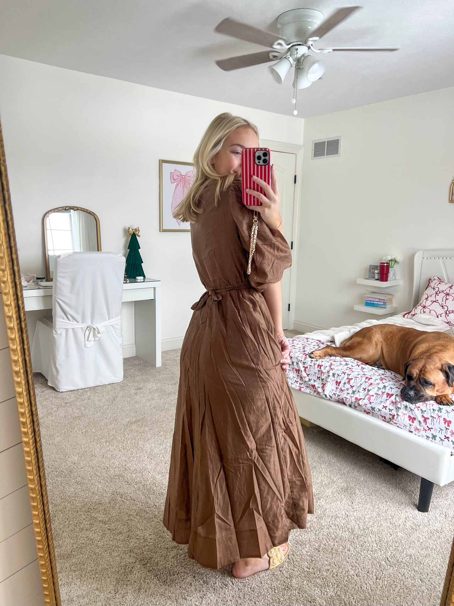 Christmas Eve Tencel Dress
