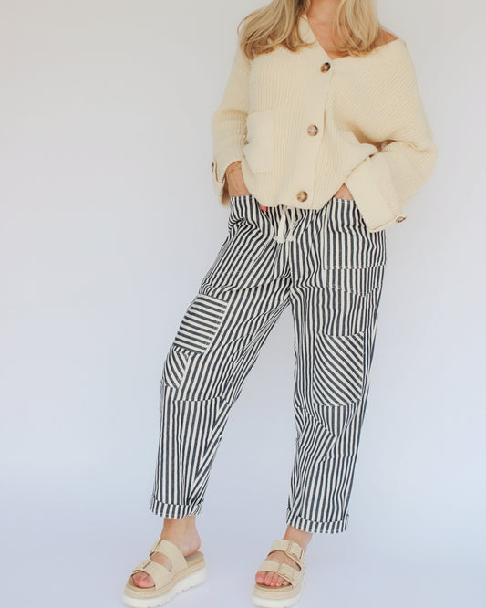 Sadie Striped Patch Pants