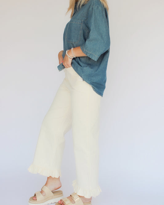 Daisy Ruffle Pants