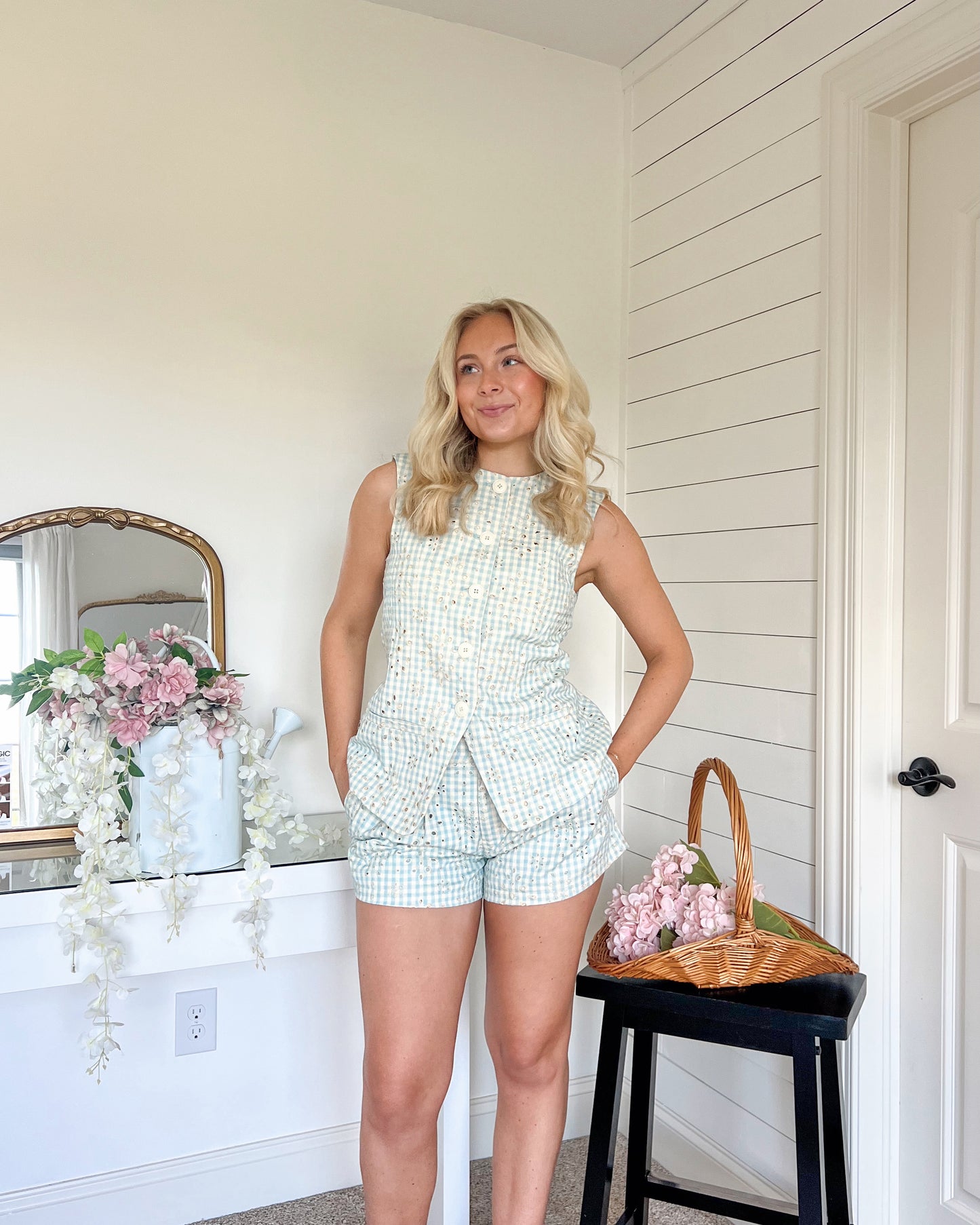 Maeve Eyelet Shorts