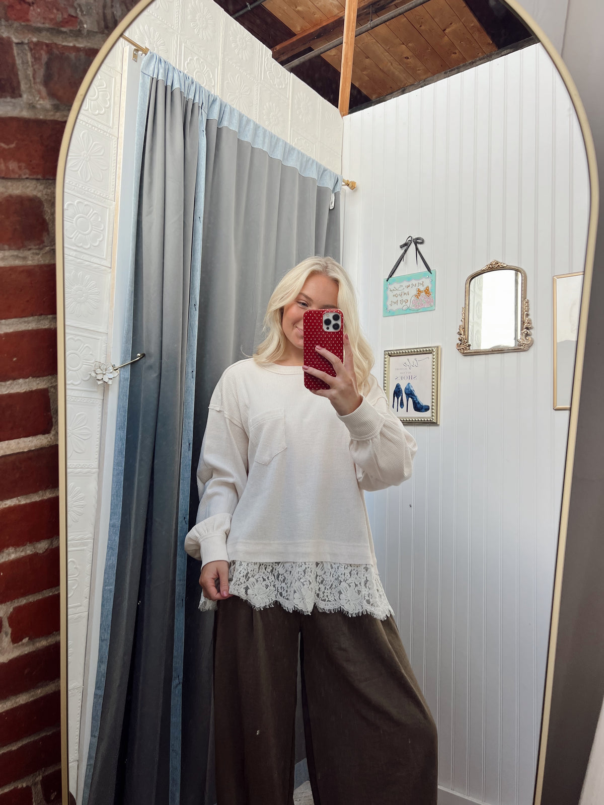 Cloud Lace Top