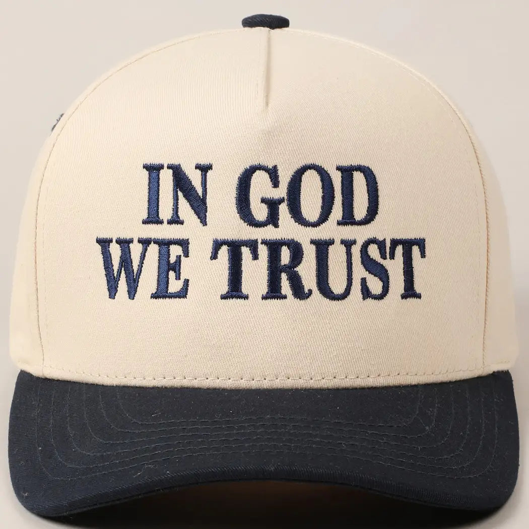 "In God We Trust" Hat