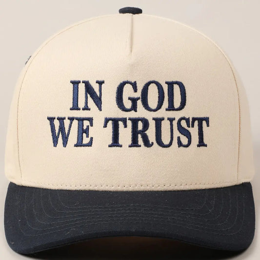 "In God We Trust" Hat