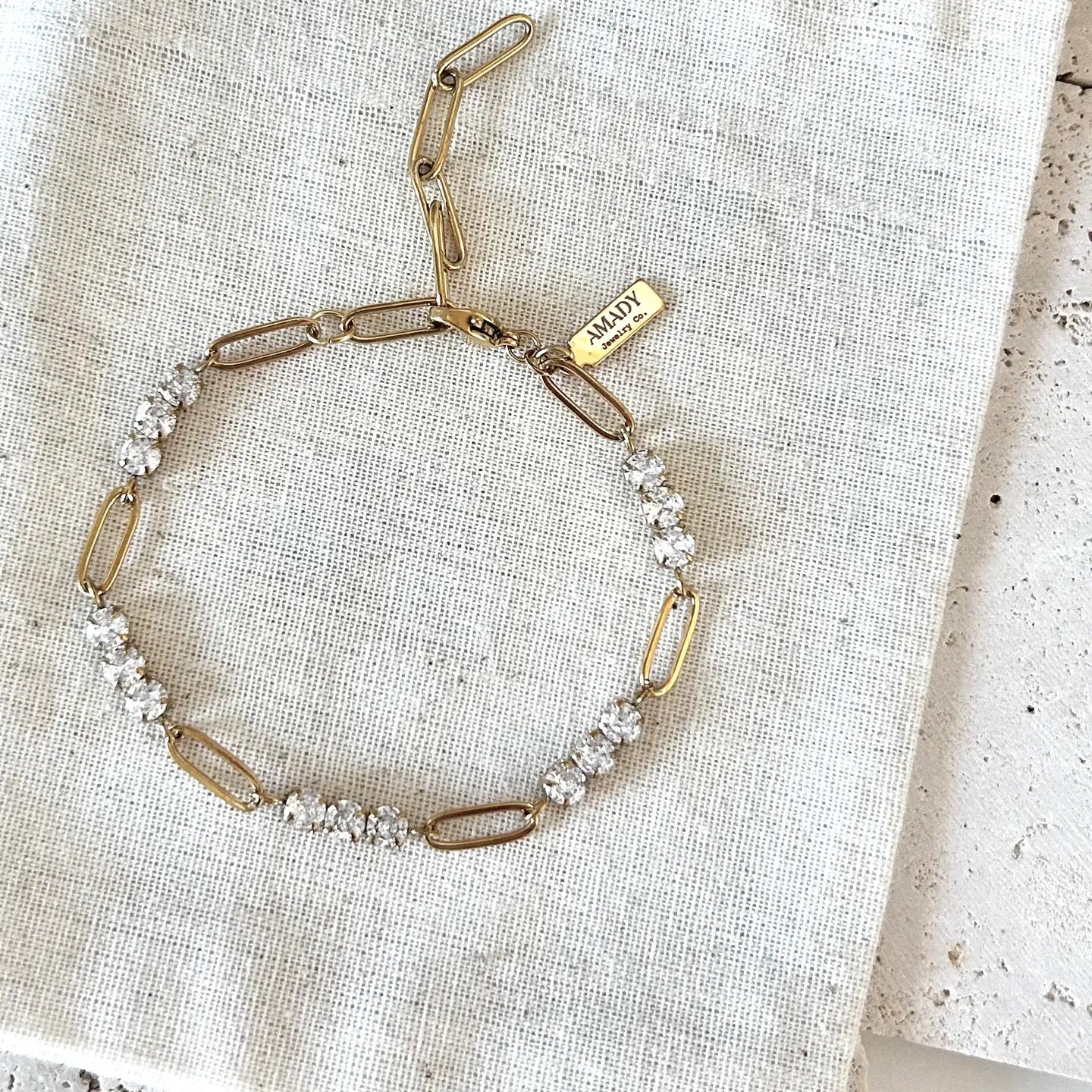 Paperclip Chain Bracelet